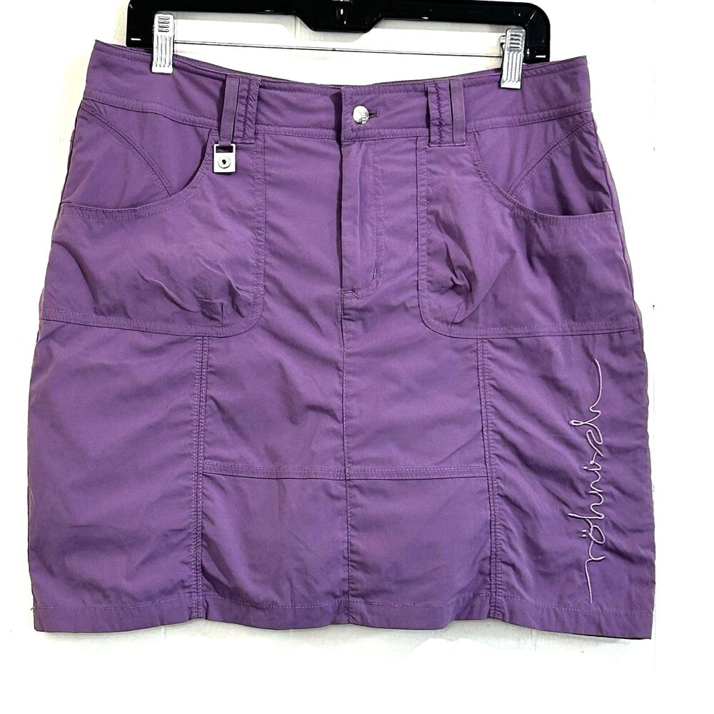 Röhnisch Purple Women's Golf Skort Size 42=Large Athletic Sport Skort